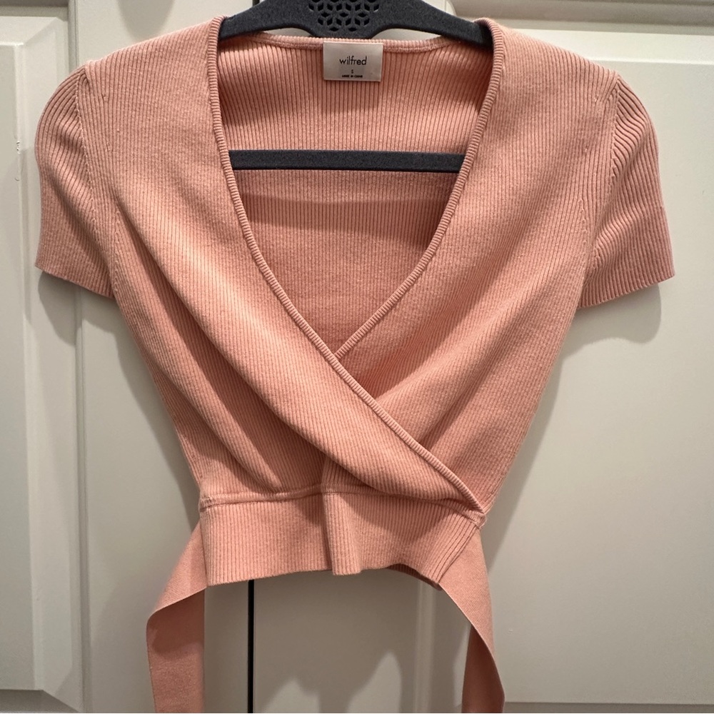 Aritzia wildlife All Tied Up Sweater